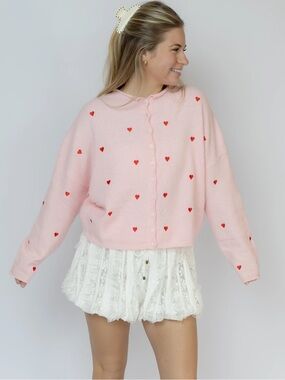 Heartstrings Button Cardigan